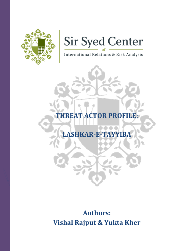 THREAT ACTOR PROFILE: LASHKAR-E-TAYYIBA